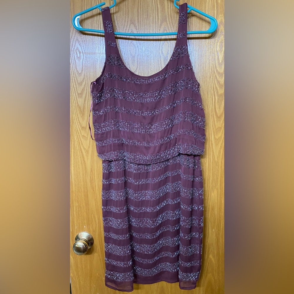 Women’s 5|48 Burgundy Sequin Dress size XS. Fits like a size 6.